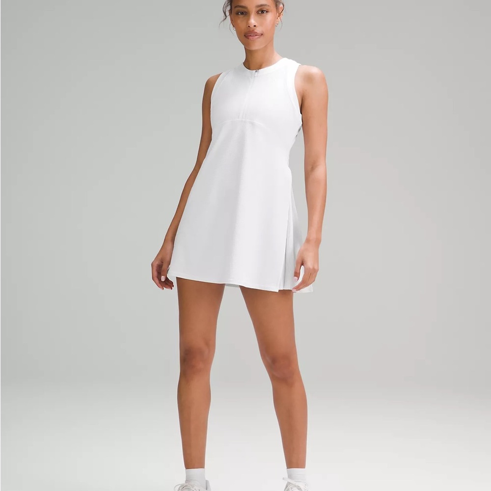 Lululemon Grid-Texture Sleeveless Tennis Dress
White 8 - Picture 1 of 8
